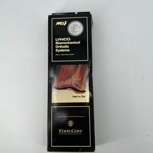 Apex Lynco Biomechanical Orthotic Systems L625 Men's Size 12‎ Arch Support